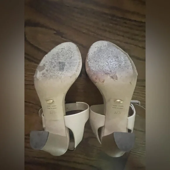 Sergio Rossi Heels, Sandals 37.5, 7.5 Excellent Condition - Picture 6 of 7